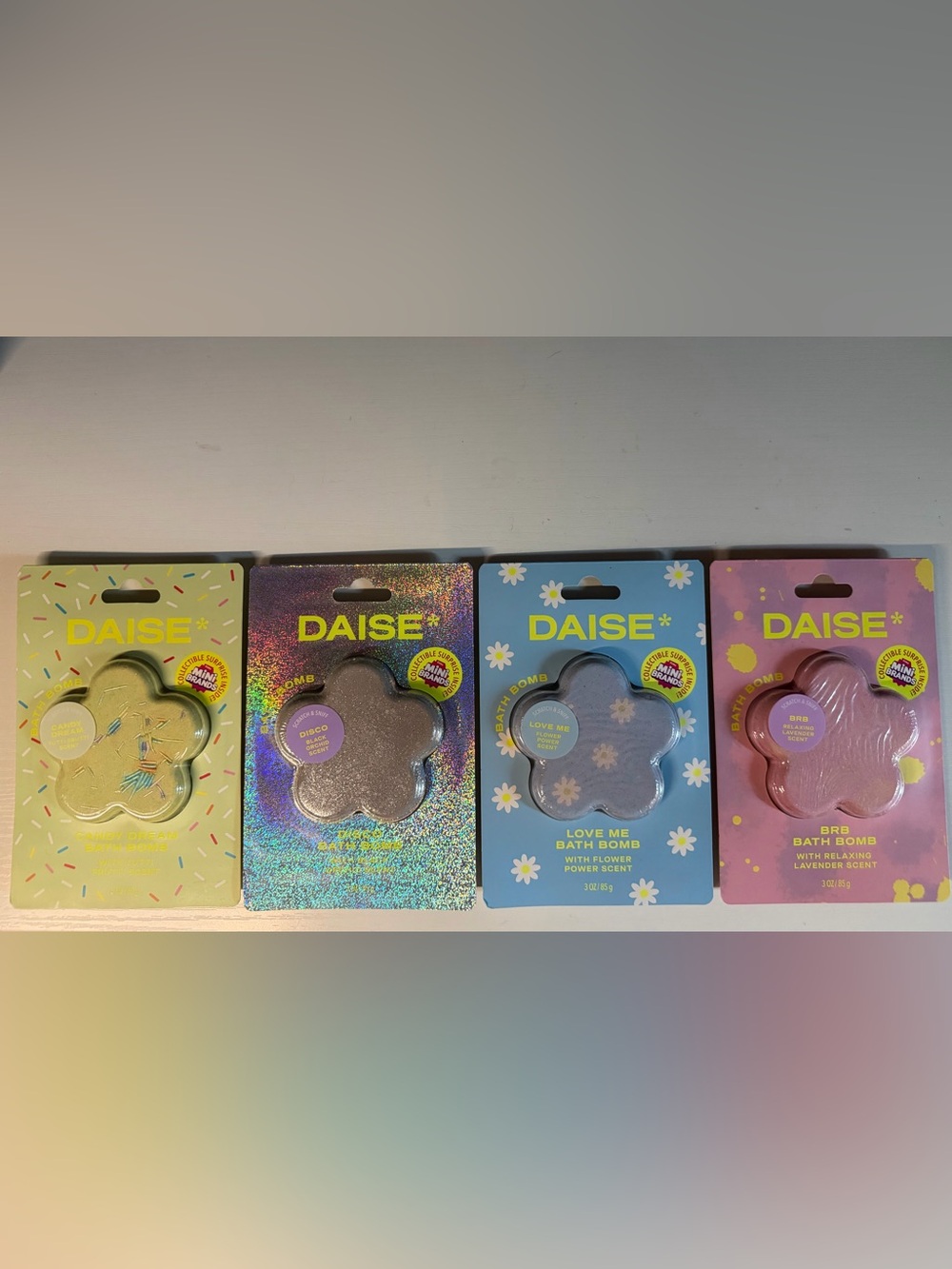 Daise Flower Bath Bomb Set
